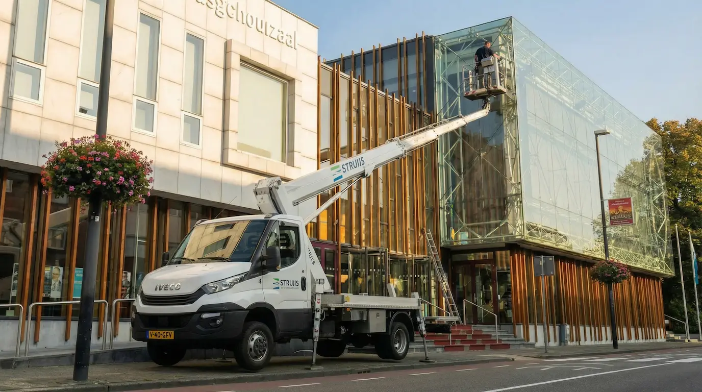 Kantoor van Struijs Glas- & Gevelreiniging in Vlaardingen